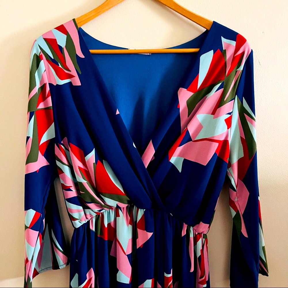 Everly by LuLu’s Geometric Maxi Dress